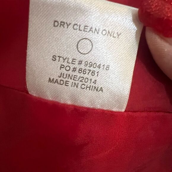 Rampage size M beautiful red pea coat - Picture 8 of 9